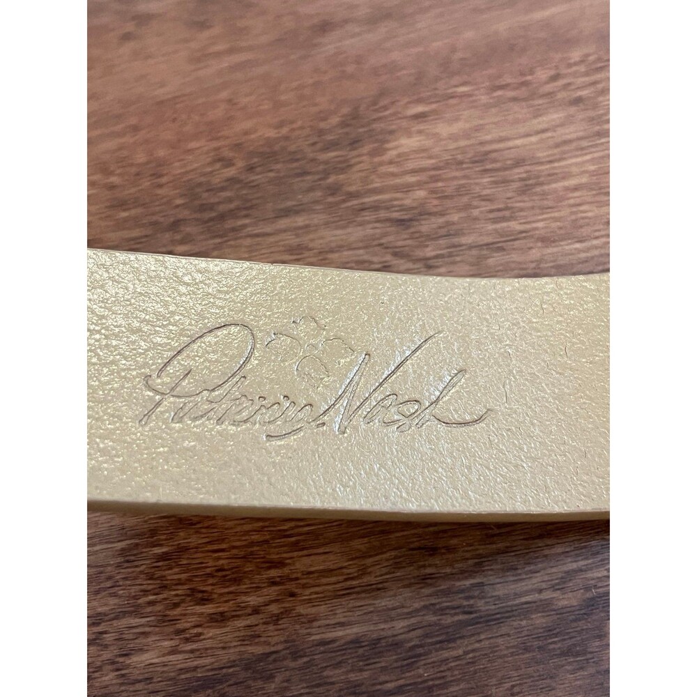Patricia Nash Vietri Floral Leather Brown Belt Size Large - Picture 6 of 12